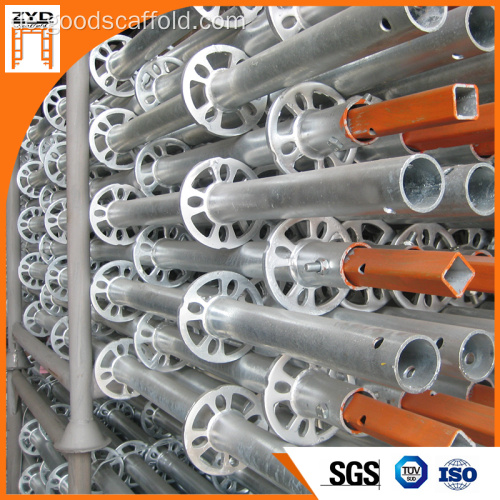 Galvanisierte Gerüststandards mit hoher Qualität